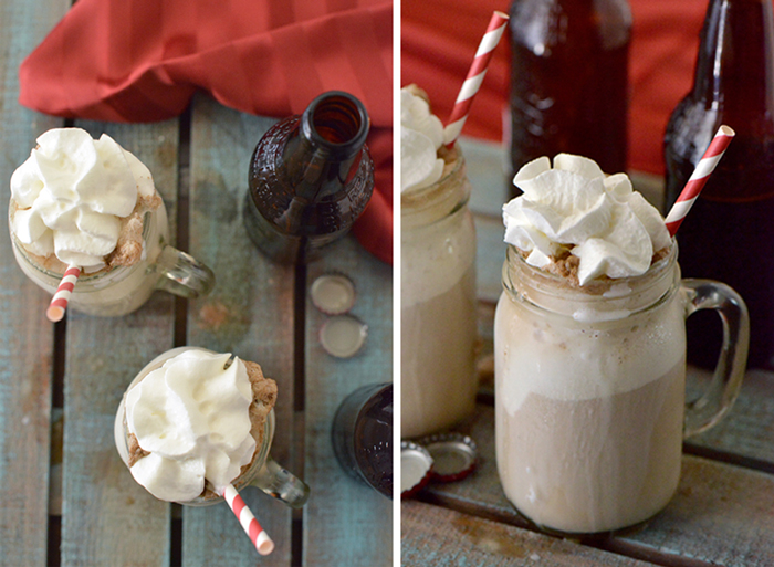 Boozy Root Beer Float for Summer